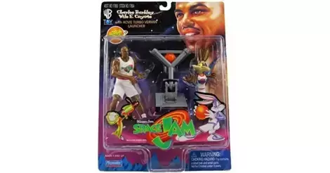 Charles Barkley And Wile E. Coyote - Space Jam action figure