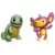 Pokémon Action Figures - Battle Figure Pack - Capumain & Carapuce