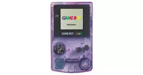 Nintendo Game Boy Color Violet Transparent
