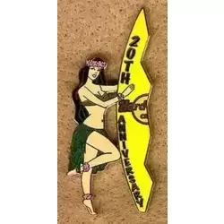 20th Anniversary Surfboard Puzzle 1 of 2 - Left Side