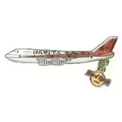 Airplane #2 - White Body with Red Trim