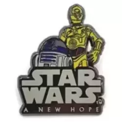 Star Wars - R2-D2 And C3P-0 A New Hope