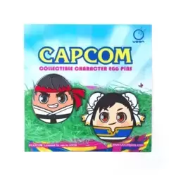 Udon - Street Fighter Easter Egg Pin Pack