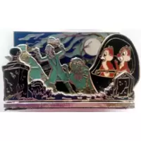 DLR/WDW- Diorama - The Haunted Mansion - Chip and Dale