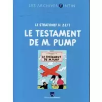 Le Stratonef H. 22/1 : Le Testament de M. Pump