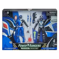 S.P.D. B-Squad Blue Ranger Vs. A-Squad Blue Ranger (Spectrum Series)