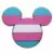 Rainbow Disney Collection - Mickey Mouse Icon - Transgender Flag