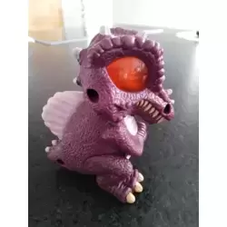 Dinosaure mauve