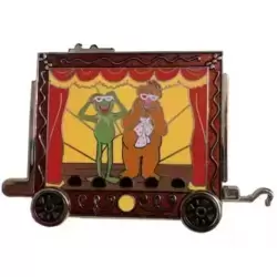 Resort Train Mystery Collection - Kermit & Fozzie/Muppet Vision 3D