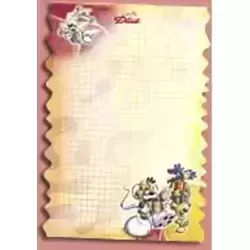 Feuille Diddl format A5 n°291