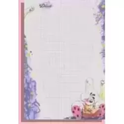 Feuille Diddl format A5 n°343