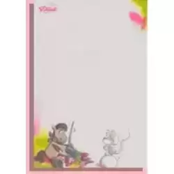 Feuille Diddl format A5 n°344