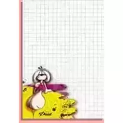 Feuille Diddl format A6 n°15
