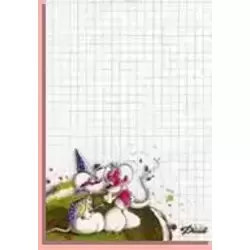 Feuille Diddl format A6 n°17