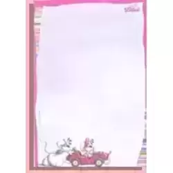 Feuille Diddl format A6 n°187
