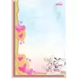 Feuille Diddl format A6 n°198
