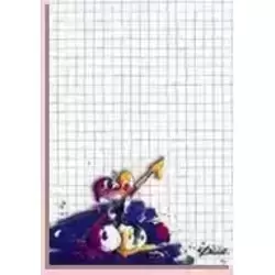 Feuille Diddl format A6 n°23