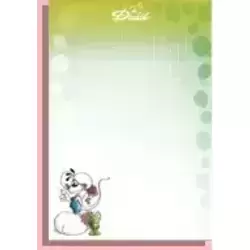 Feuille Diddl format A6 n°231