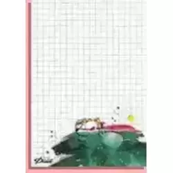 Feuille Diddl format A6 n°33