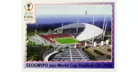 #009-GWANGJU WORLD CUP STADIUM-CAP 42,880 PANINI KOREA/JAPAN WORLD CUP 2002 