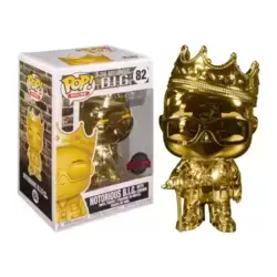 Notorious B.I.G. with crown (Gold Chrome)