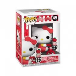 Cup Noodles X Hello Kitty - Hello Kitty Riding Bike with Noodle Cup