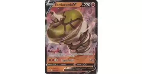 Sandaconda V, Pokémon