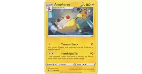 Chilling Reign Ampharos 049/198 Pokemon Evolution Card Set RareLot