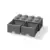 LEGO Storage Brick 8 - Drawers dark grey