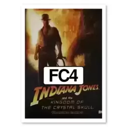 Skull, Indy with whip, Mutt with sword - Foil Card
