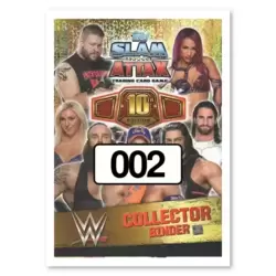Nr 10th Edition Naomi WWE Slam Attax 17 Champion 