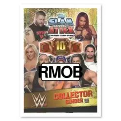 Samoa Joe - Authentic Ring Mat Memorabilia