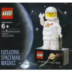 Exclusive spaceman magnet