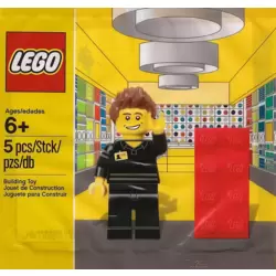 Lego store employee