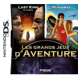 Les grands jeux d'aventure : Last King Africa + Runaway The Dream Of The Turtle
