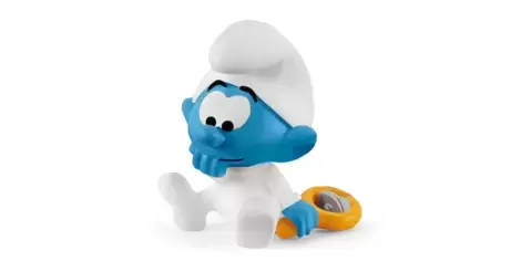 Schtroumpf smurf PLONGEUR 20440 SCHLEICH GERMANY CHINA 
