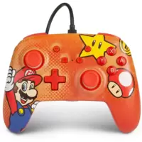 Manette filaire pour Nintendo Switch Mario