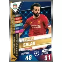 Mohamed Salah - Liverpool - Collectors Team of the Season