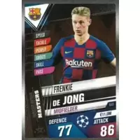 Frenkie de Jong - FC Barcelona - Match Attax Masters