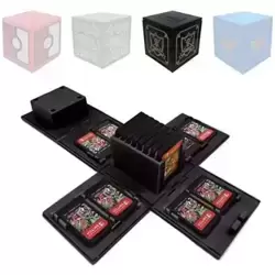 Card Box Crâne Noir - Nintendo Switch