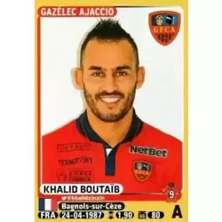 Khalid Boutaïb - Gazélec Ajaccio