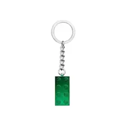 LEGO Brick - 2x4 Chrome Green