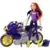 Batgirl with motorcycle