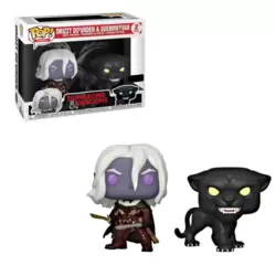 Dungeons & Dragons - Drizzt Do'urden & Guenhwyvar 2 Pack