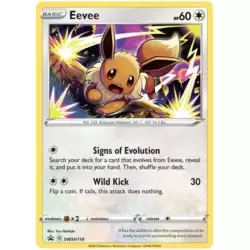 Évoli - carte Pokémon SVPFR 043 Cartes Promo Ecarlate et Violet