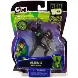 Alien X Keychain