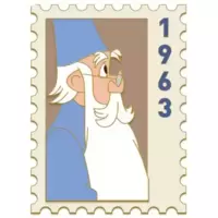 Postage Stamp Series - Merlin