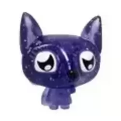 Lady Meowford Glitter Purple