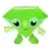 Roxy Glitter Green