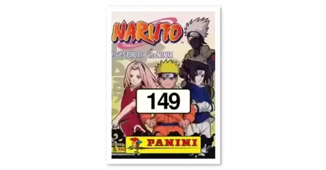 ALBUM FIGURINHAS NARUTO TRUE SPIRIT OF THE NINJA - COMP